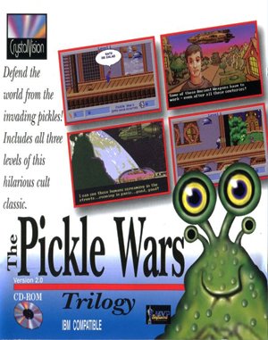 Pickle Wars cover art for DOS