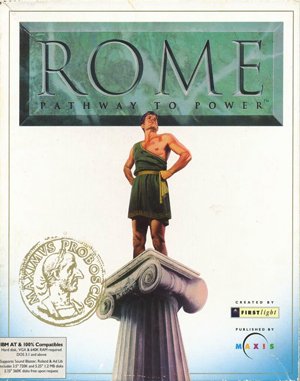 Rome: Pathway to Power cover art for DOS