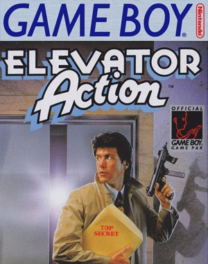 Elevator Action cover art for Game Boy