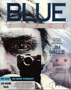 Blue Force cover art for DOS
