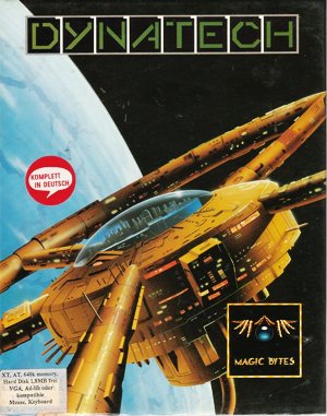 Dynatech cover art for DOS