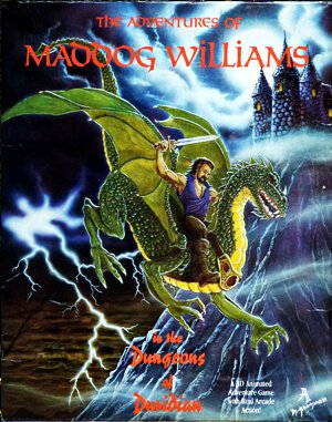 The Adventures of Maddog Williams in the Dungeons of Duridian cover art for DOS