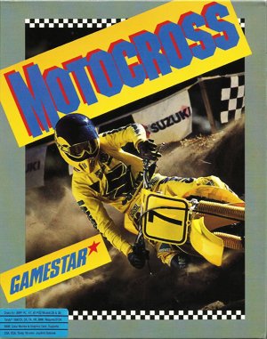 Motocross cover art for DOS