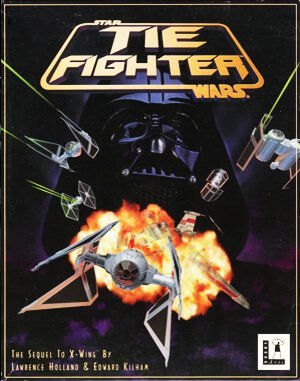 Star Wars: TIE Fighter cover art for DOS