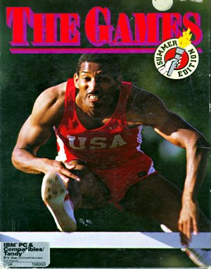 The Games: Summer Edition cover art for DOS
