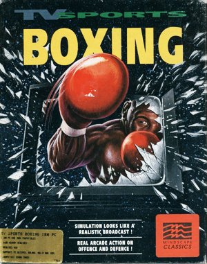ABC Wide World of Sports Boxing cover art for DOS