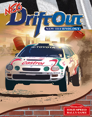 Neo Drift Out: New Technology cover art for Neo Geo