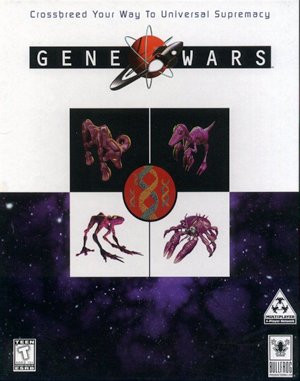Gene Wars cover art for DOS