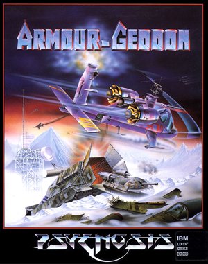 Armour-Geddon cover art for DOS