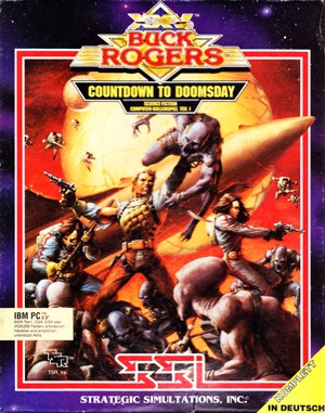 Buck Rogers: Countdown to Doomsday cover art for DOS
