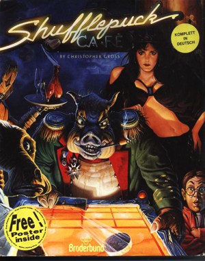 Shufflepuck Cafe cover art for DOS