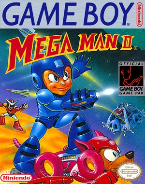 Mega Man II cover art for Game Boy