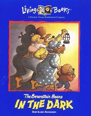 The Berenstain Bears in the Dark cover art for DOS