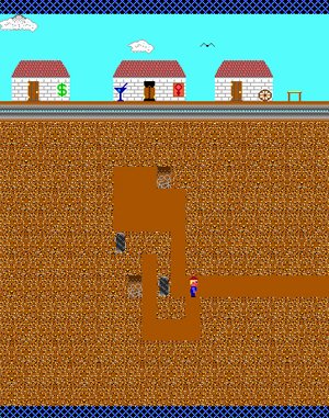 MinerVGA cover art for DOS