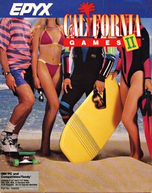 California Games II cover art for DOS