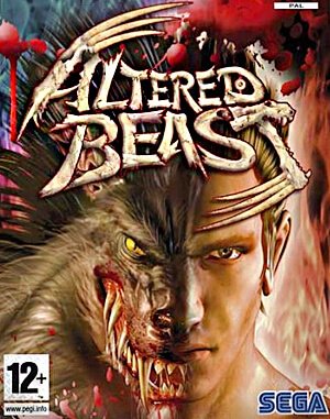 Altered Beast cover art for DOS