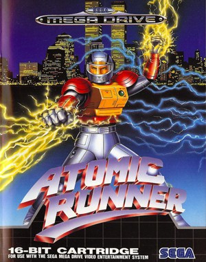 Atomic Runner cover art for Genesis