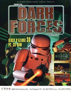 Star Wars: Dark Forces (CD) cover art for DOS
