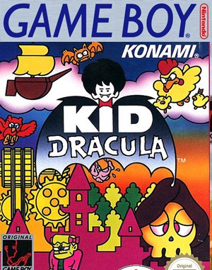 Kid Dracula cover art for Game Boy