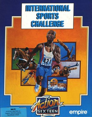 International Sports Challenge cover art for DOS