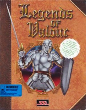 Legends of Valour cover art for DOS