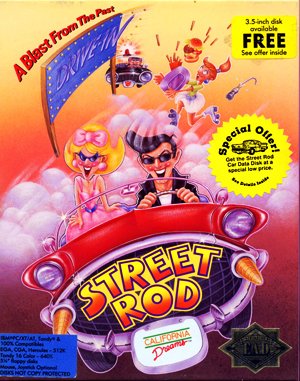 Street Rod cover art for DOS