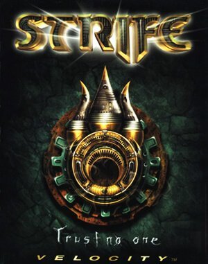 Strife cover art for DOS