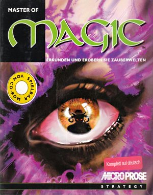 Master Of Magic Enhanced cover art for DOS