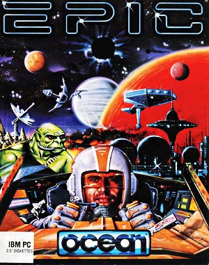 Epic cover art for DOS
