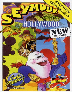 Seymour Goes To Hollywood cover art for DOS