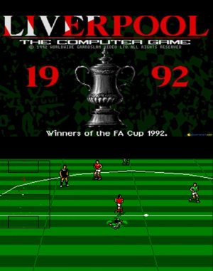 Liverpool: The Computer Game cover art for DOS