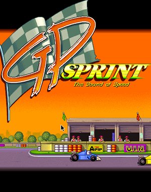 GP Sprint cover art for DOS