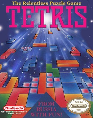 Tetris cover art for Famicom