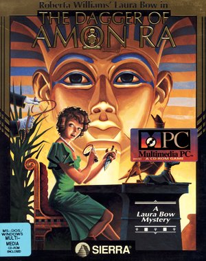The Dagger of Amon Ra cover art for DOS