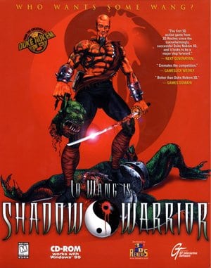 Shadow Warrior cover art for DOS
