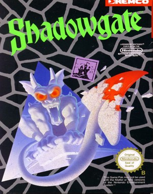 Shadowgate cover art for Famicom