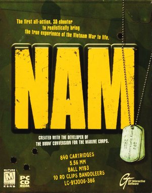 NAM cover art for DOS