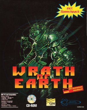 Wrath of Earth cover art for DOS