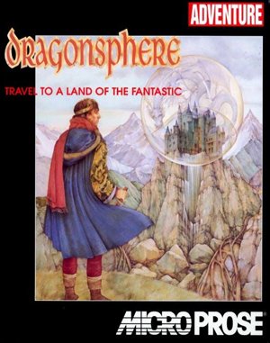 Dragonsphere cover art for DOS