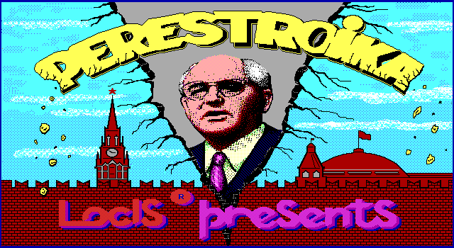 Perestroika (Toppler) cover art for DOS