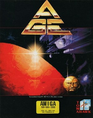 A.G.E.: Advanced Galactic Empire cover art for DOS