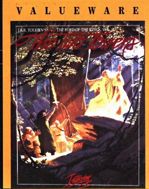J.R.R. Tolkien’s The Lord of the Rings, Vol. II: The Two Towers cover art for DOS
