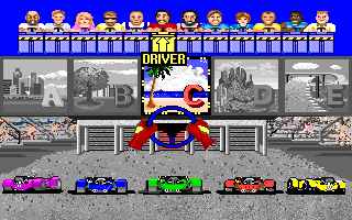 Power Drift cover art for DOS