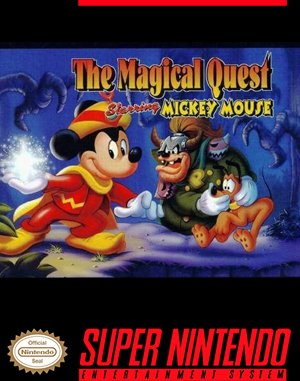 The Magical Quest Starring Mickey Mouse cover art for Super Famicom