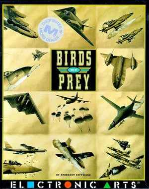 Birds of Prey cover art for DOS
