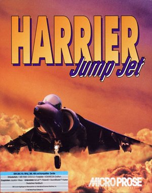 Jump Jet cover art for DOS