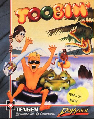 Toobin’ cover art for DOS