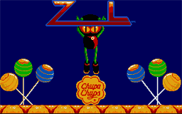 Zool cover art for DOS