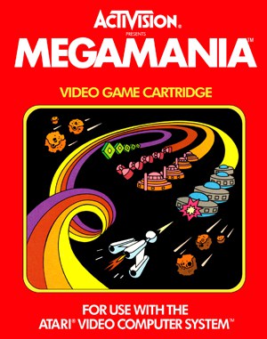 MegaMania cover art for Atari 2600