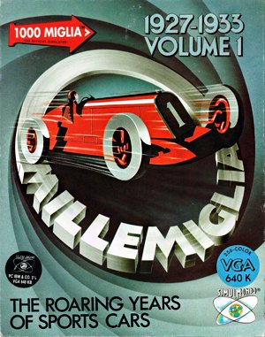 1000 Miglia cover art for DOS